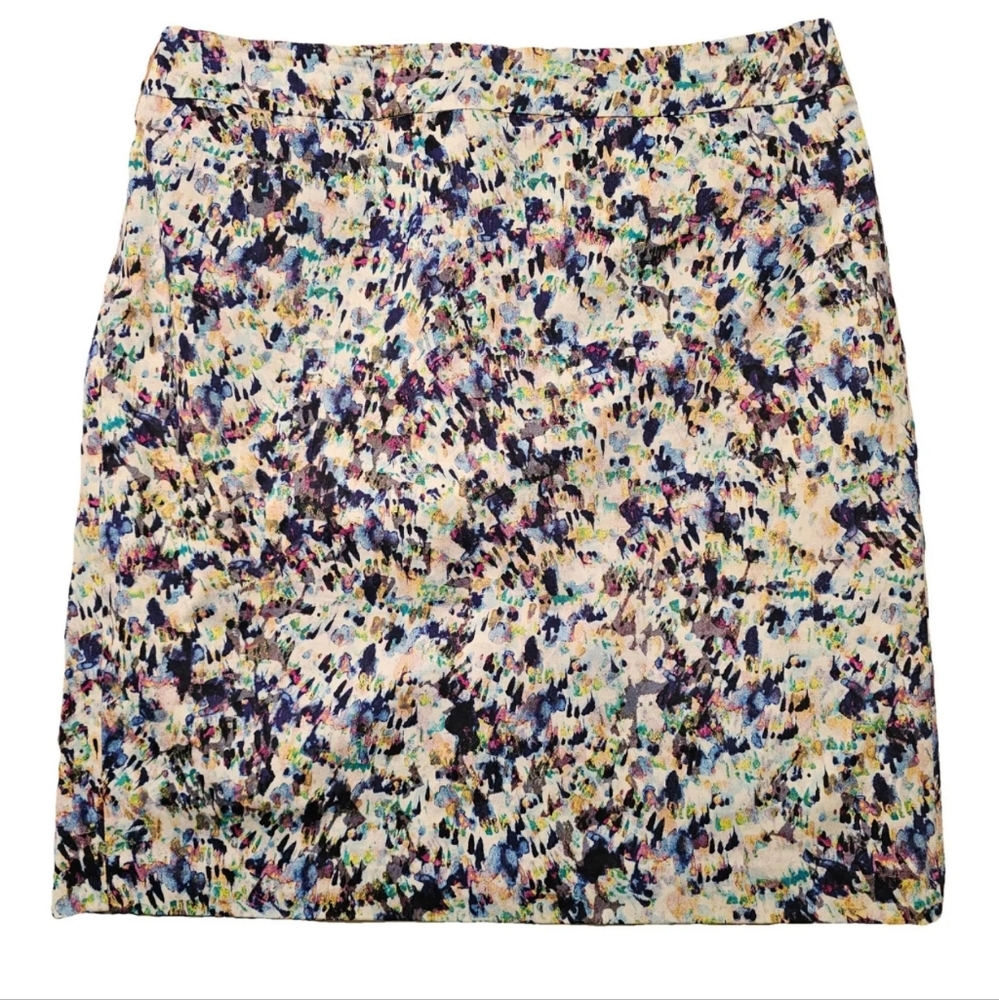 Ann Taylor Multicolor Skirt